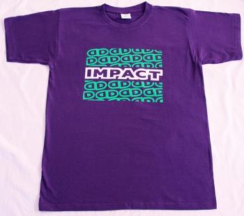 Impact T Shirt  XLarge Purple